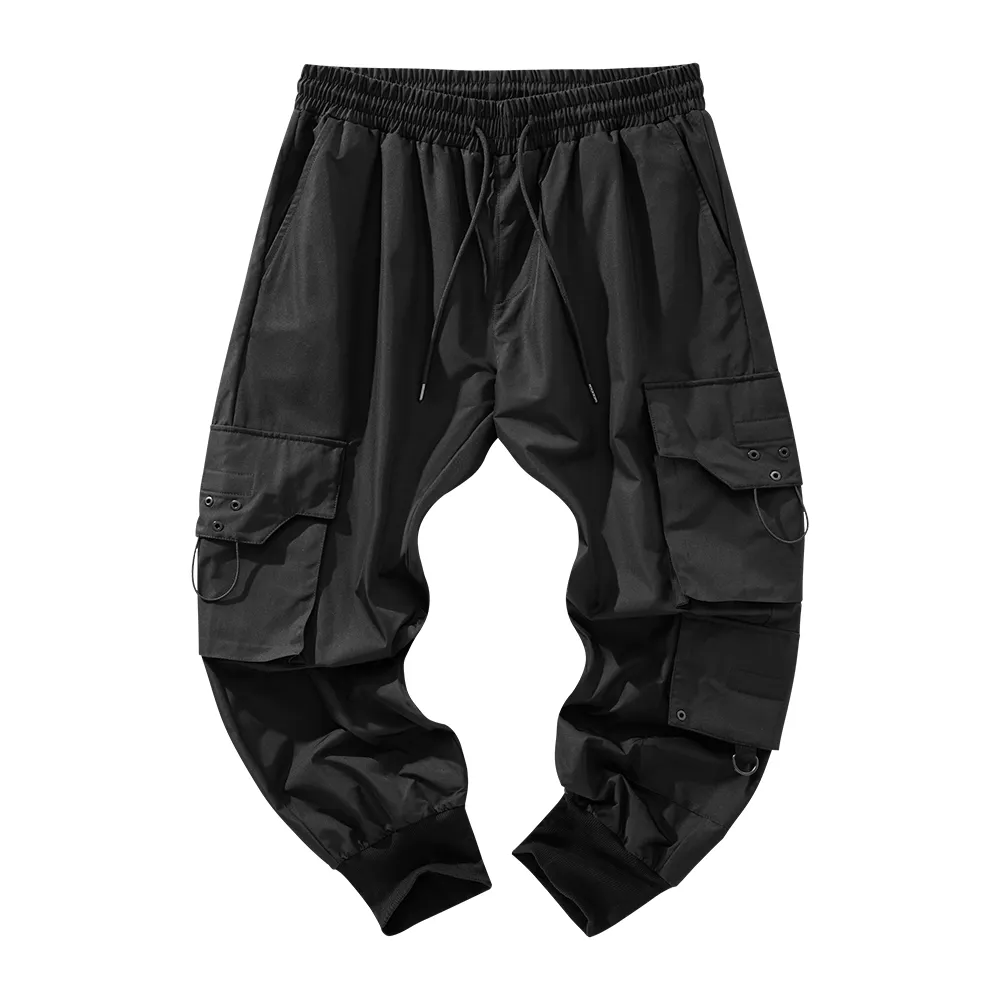 【JSMIX 大尺碼】大尺碼賽博龐克機能縮口褲共2色(24JK7220)