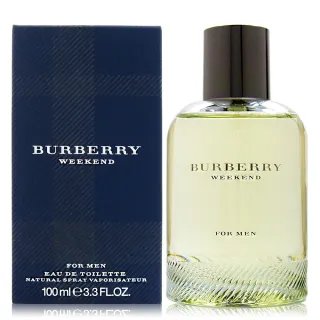 【BURBERRY 巴寶莉】Weekend 週末男性淡香水 EDT 100ml(新版 國際航空版)