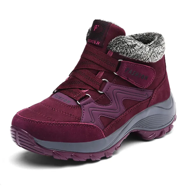 【K.W.】型-保暖防滑防潑水登山雪靴健走鞋(3色選一 健走鞋 休閒鞋)