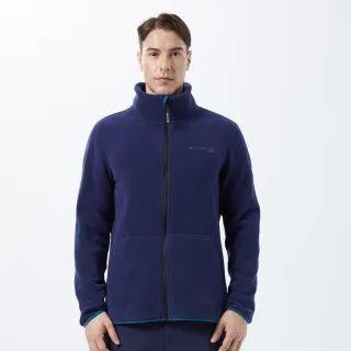 【Hilltop 山頂鳥】Padded Lightweight Fleece Polartec 男款輕量吸濕快乾外套 PH22XMY8 藍