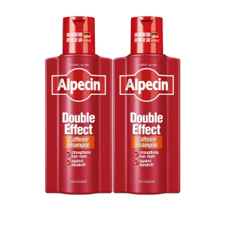 【Alpecin】雙效咖啡因抗頭皮屑洗髮露375mlx2