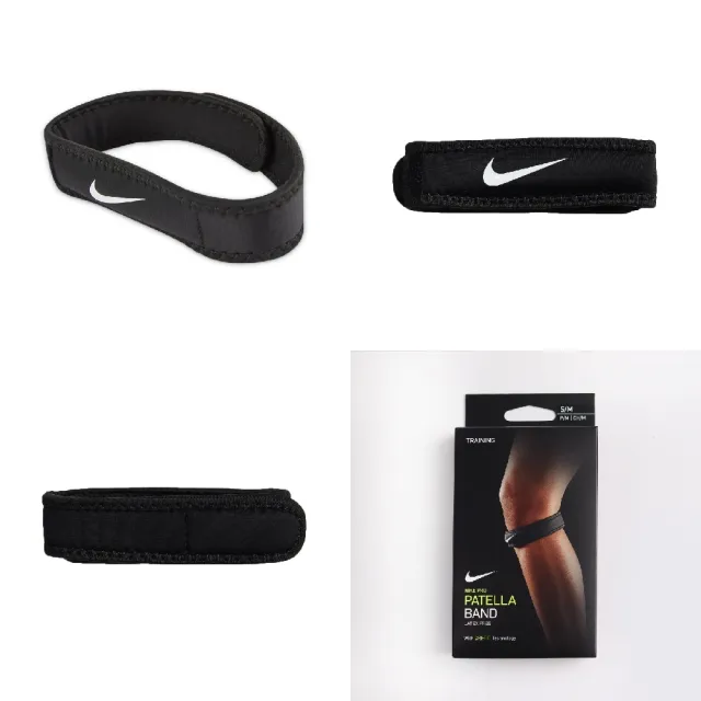 【NIKE 耐吉】護膝帶 Pro Patella Band 髕骨帶 吸濕 快乾 輕度支撐 護具 透氣(N1000681-010)