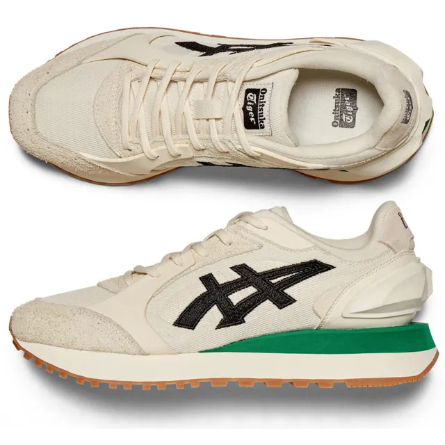 【Onitsuka Tiger】Onitsuka Tiger鬼塚虎-米色MOAGE CO休閒鞋(1183B555-103)