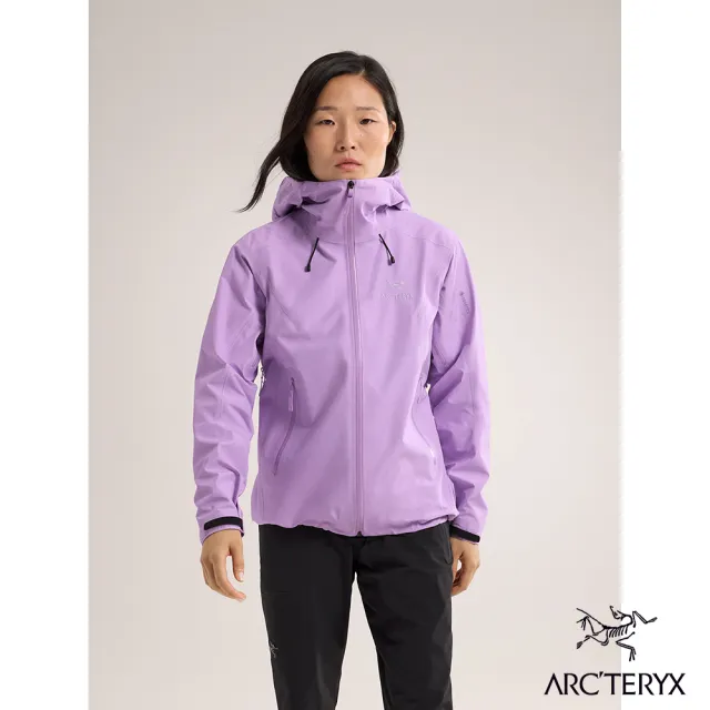 【Arcteryx 始祖鳥官方直營】女 Beta LT 防水外套(波光紫)