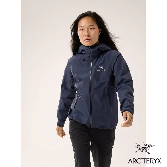 【Arcteryx 始祖鳥官方直營】女 Beta LT 防水外套(黑寶石)