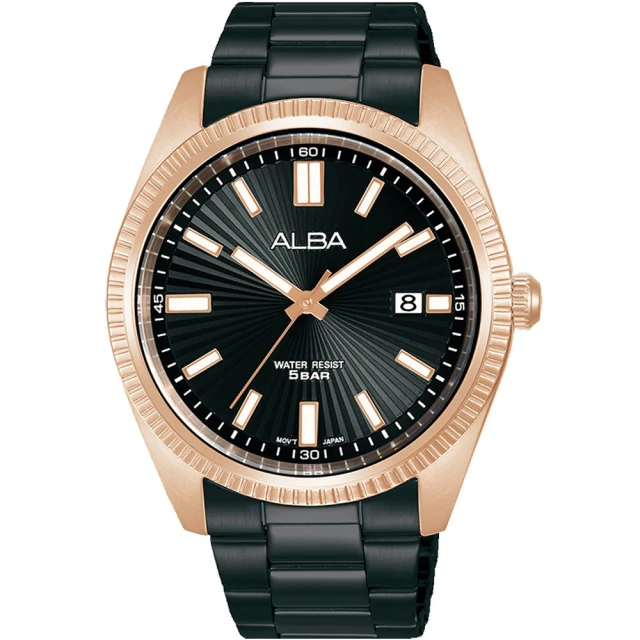 ALBA 雅柏 太陽紋時尚腕錶-42.2mm(VJ42-X353SD/AS9T56X1)