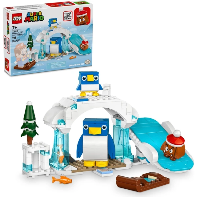 LEGO 樂高 LT71430 超級瑪利歐系列 - 企鵝家族的雪地探險