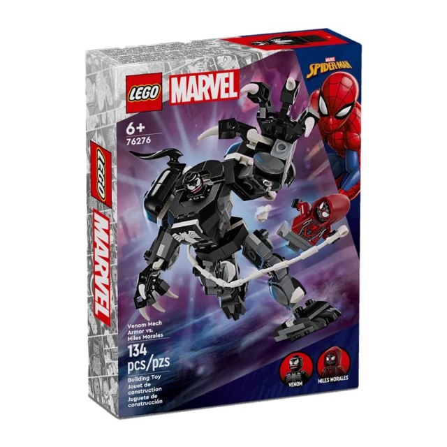 LEGO 樂高LEGO 樂高 LT76276 超級英雄系列 - Venom Mech Armor vs. Miles Morales(MARVEL)