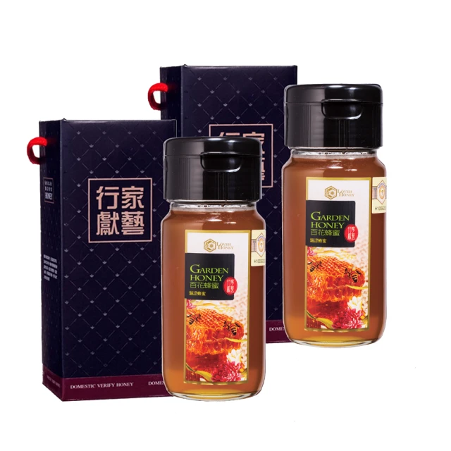 情人蜂蜜 即期品-養蜂協會驗證台灣百花蜜單入禮盒700gX2