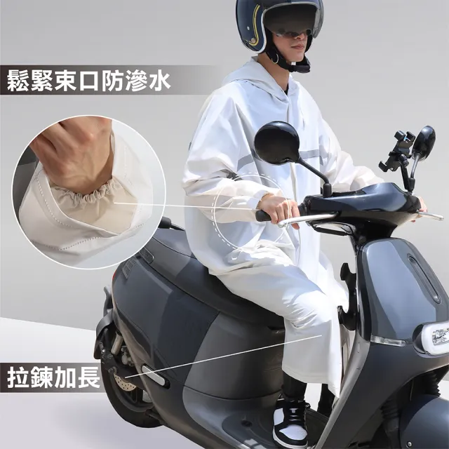 【SHANG SHUO】一件式PVC防護雨衣 多色(透氣 抗水壓 機車族 快速穿脫 中性 潮流 簡約)