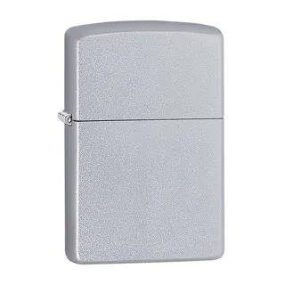 【Zippo官方直營】經典磨砂防風打火機+贈專用油(美國防風打火機)