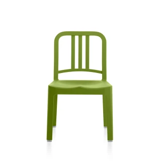 【北歐櫥窗】Emeco 111 Navy Mini Chair 迷你兒童海軍椅(青草綠)