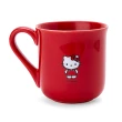 【SANRIO 三麗鷗】經典角色圖騰陶瓷馬克杯 Hello Kitty(餐具雜貨)