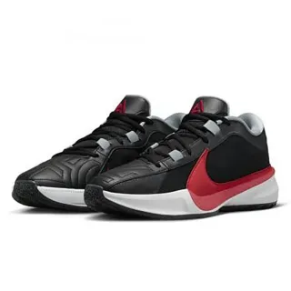 【NIKE 耐吉】籃球鞋 男鞋 運動鞋 包覆 緩震 ZOOM FREAK 5 EP 黑白 DX4996-004