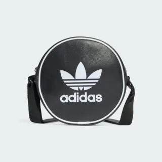 【adidas 愛迪達】側背包 斜背包 小包 運動包 AC ROUND BAG 黑 IT7592