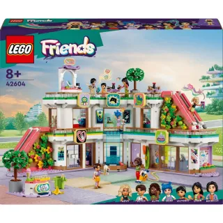【LEGO 樂高】42604 Friends朋友系列 心湖城購物中心(積木 模型 人偶)