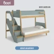【成長天地】澳洲Boori 兒童雙層床高低床子母床附樓梯收納櫃BR015不含書架(澳洲30年嬰童知名品牌)