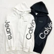 【Calvin Klein 凱文克萊】Calvin Klein 棉外套 背面設計 男款 刷毛 大尺碼 CK 外套 平輸品(棉外套)