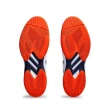 【asics 亞瑟士】SOLUTION SWIFT FF 男款 網球鞋(1041A298-104 白黑橘 上網型球員設計鞋款 前後掌亞瑟膠)