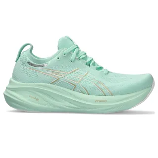 【asics 亞瑟士】GEL-NIMBUS 26 女款 緩衝 慢跑鞋(1012B601-300)