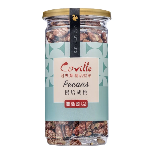 Coville 可夫萊 雙活菌慢焙胡桃[全素]-3入組