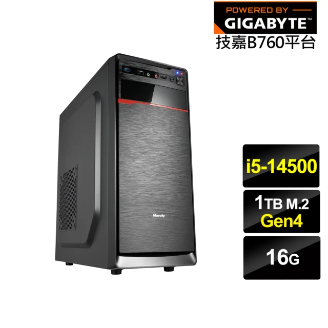 技嘉平台 i5 六核 GeForce RTX 4060Ti 