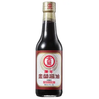 【金蘭食品】陳年醬油500ml