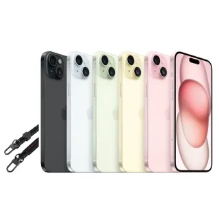 【Apple】iPhone 15(128G/6.1吋)(OVERDIGI手機掛繩組)