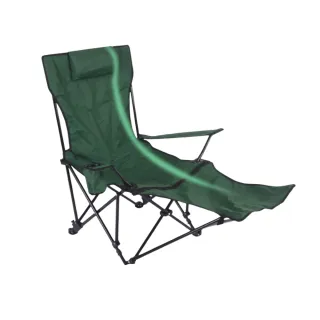 【May Shop】可坐可躺扶手椅便攜兩用椅戶外露營椅折疊椅靠背椅釣椅
