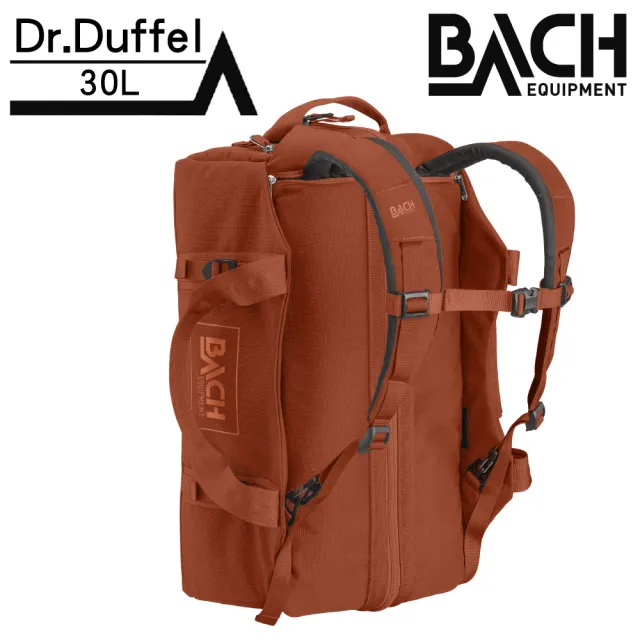 【BACH】Dr.Duffel 30 旅行袋-椒紅色-281353(愛爾蘭、後背包、手提包、旅遊、旅行、收納、行李掛袋)