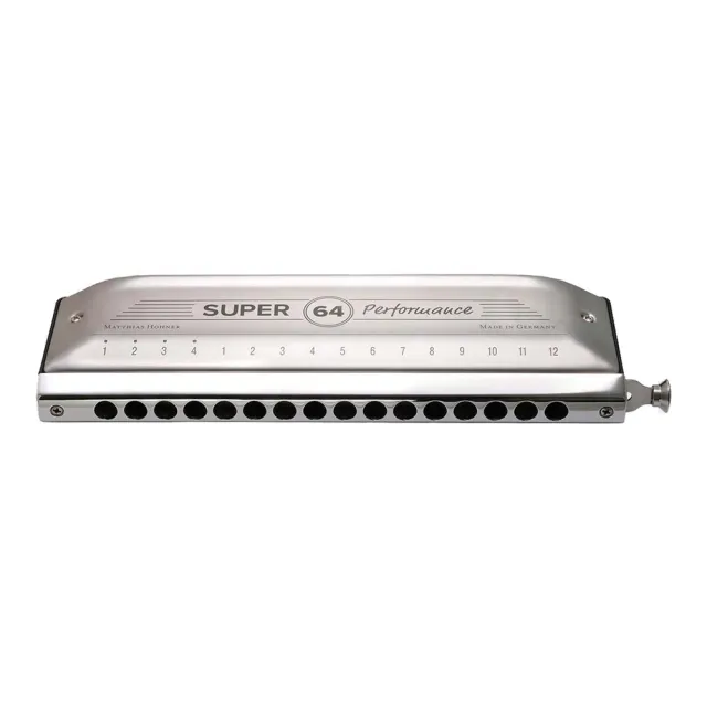 Hohner和來】New Super 64 16孔半音階口琴(德國製造16孔半音階全新升級