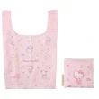 【小禮堂】ECO BAG 摺疊環保購物袋 三麗鷗大集合 星之卡比(平輸品)