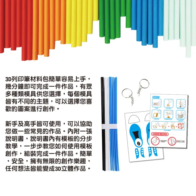 【T&U 泰允創意】3D列印筆材料包–帆布鞋(DIY 手作 兒童玩具 3D)