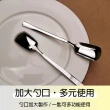 【樂邁家居】18-10不鏽鋼 韓式湯勺 14.4cm(18-10不銹鋼/美型質感/網美餐具)