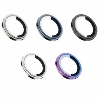 【grantclassic】G極鏡 iPhone 15 Pro /15 Pro Max 不鏽鋼PVD鏡頭保護鏡 三顆(官方品牌館)