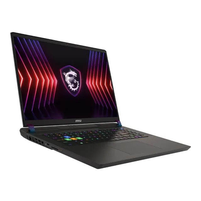 【MSI 微星】▲特仕版 17吋i9電競(Vector 17 HX A14VGG-208TW/i9-14900HX/32G/1T SSD+1T/RTX4070-8G/W11)