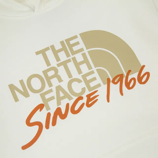【The North Face】TNF 連帽上衣 M 1966 HALF DOME SUEDE BFT HOODIE - AP 男 白(NF0A88FSQLI)