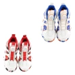 【TOPU ONE】20.5-23.5cm兒童鞋 迷彩字母旋轉扣減壓休閒運動鞋(白紅&白藍色)