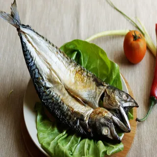 【海之醇】挪威整尾薄鹽鯖魚-7隻(300-350g/隻)