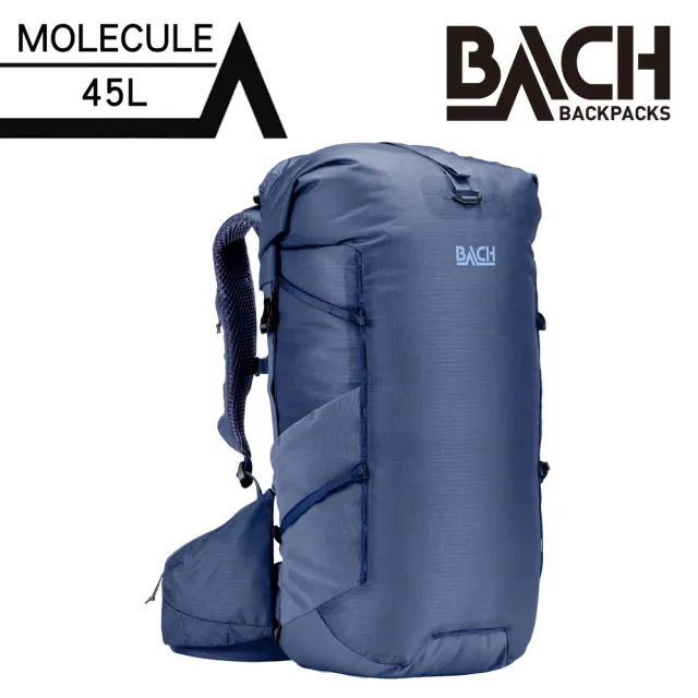 【BACH】MOLECULE 45 登山健行包-午夜藍-R-420990(登山、健走、百岳、郊山、縱走、輕量)