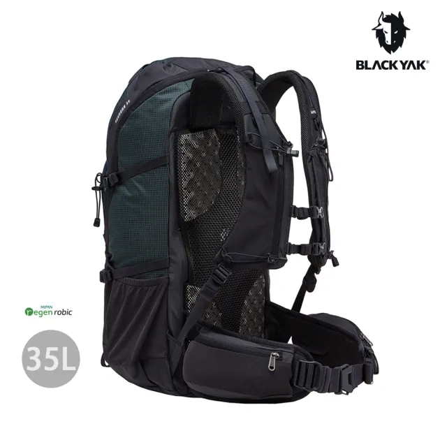 【BLACK YAK】YAK HORN 35L登山背包[深綠/黑色]BYCB2NBF03(韓國 後背包 登山包 35L 男女適用)