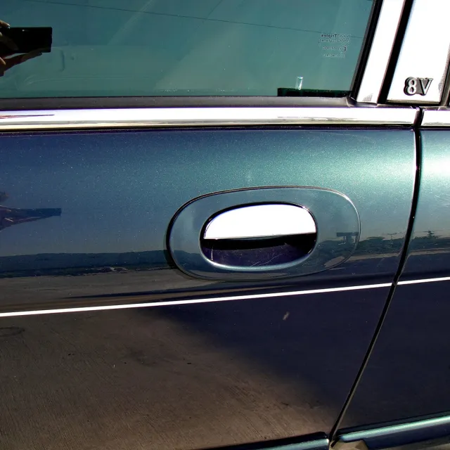 【IDFR】Jaguar XJ X300 X308 積架 1995~2003 鍍鉻銀 車門把手蓋 把手外蓋貼(Jaguar XJ 車身鍍鉻改裝)