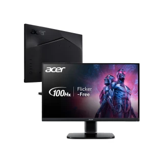 【Acer 宏碁】A福利品 KA220Q H 22型 VA 100Hz AMD FreeSync 廣視角螢幕