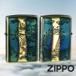 【Zippo官方直營】翱翔天龍-燻黑金-防風打火機(美國防風打火機)