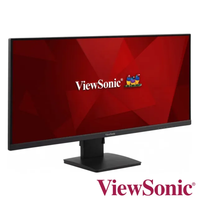 【ViewSonic 優派】VA3456-MHDJ  34型 IPS WQHD 21:9 75Hz 護眼電腦螢幕(內建喇叭/可旋轉/升降腳架/4ms)