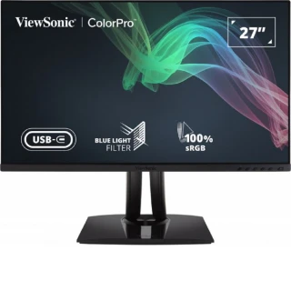 【ViewSonic 優派】VP2756-2K 27型 IPS 2K  60Hz 專業螢幕(內建喇叭/可旋轉/升降腳架/支援Pantone/5ms)