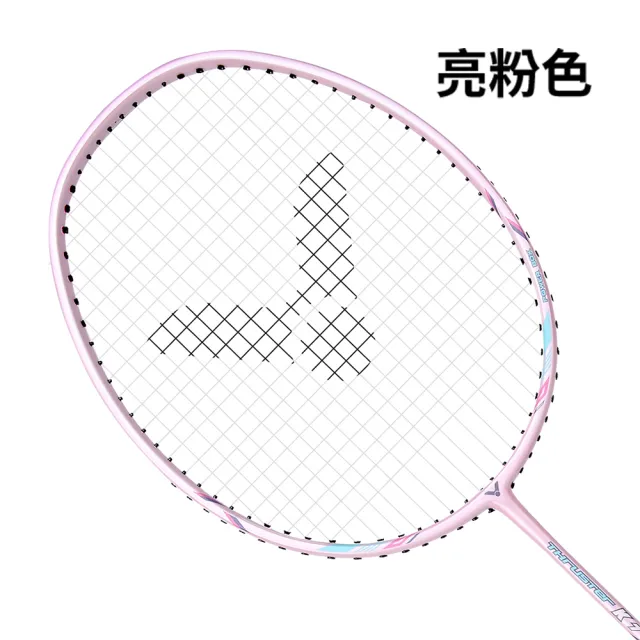 【VICTOR 勝利體育】THRUSTER K 突擊 穿線拍(TK-7 A/I/T/U 米白/亮粉/粉紫/春日青)