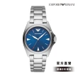 【EMPORIO ARMANI 官方直營】Nicola 尼可拉斯文氣息手錶  夜空銀不銹鋼鍊帶 40mm AR11307