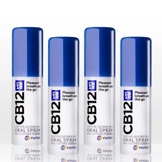 【官方直營】CB12 spray口腔淨味噴霧-超值組15ml*4(全新包裝)