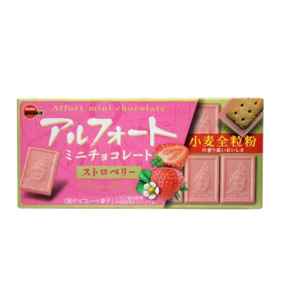 【Bourbon 北日本】帆船餅乾 55g(草莓巧克力風味)
